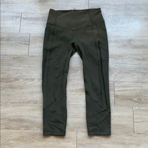 Lululemon cropped leggings